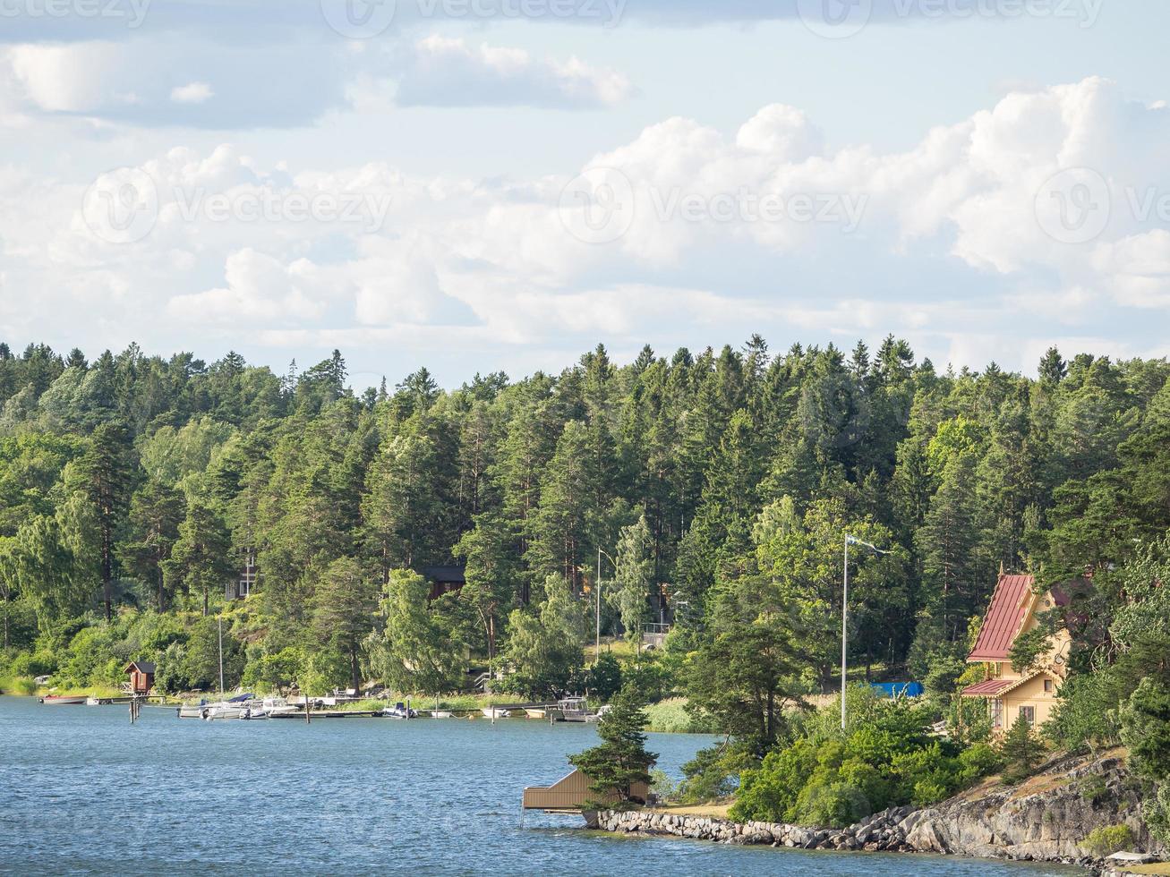 the baltic sea near Stockholm photo