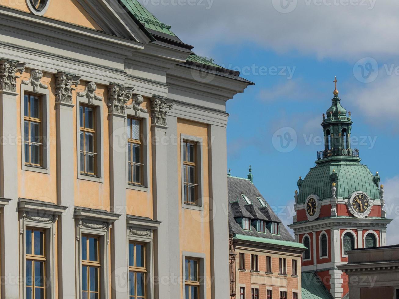Stockholm city in sweden photo