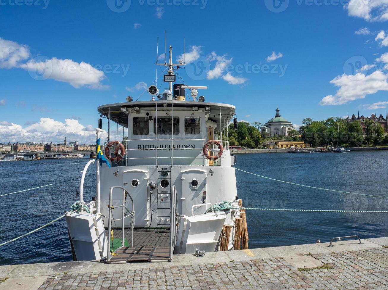 Stockholm city in sweden photo