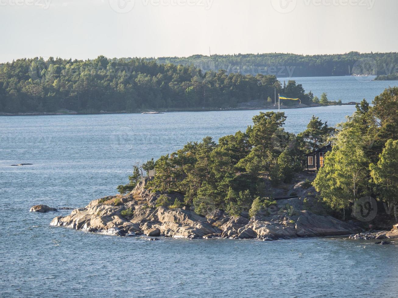 Stockholm and the baltic sea in sweden photo