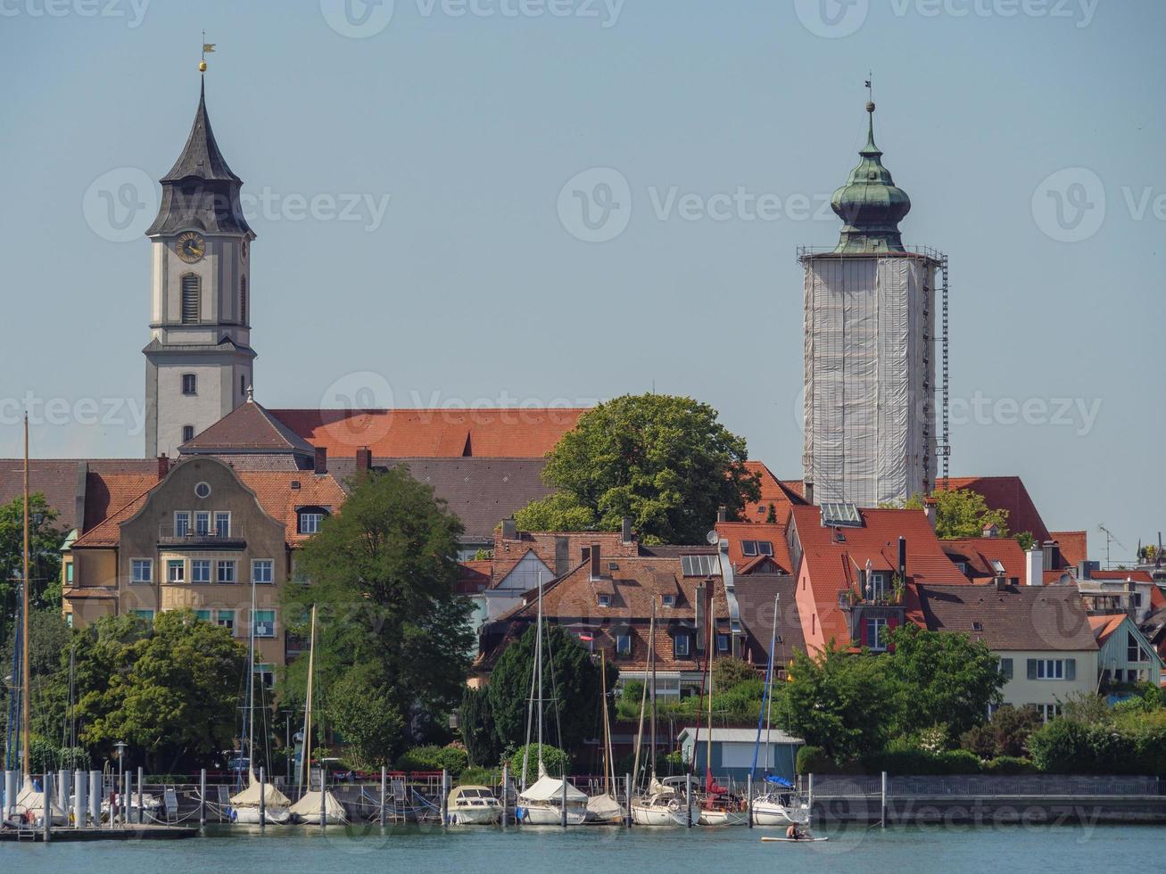 lindau y bregenz en el lago de constanza foto