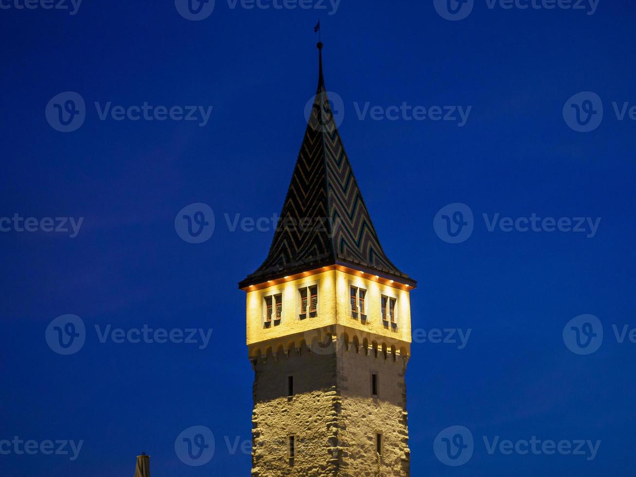 lindau at the lake constance in germany photo