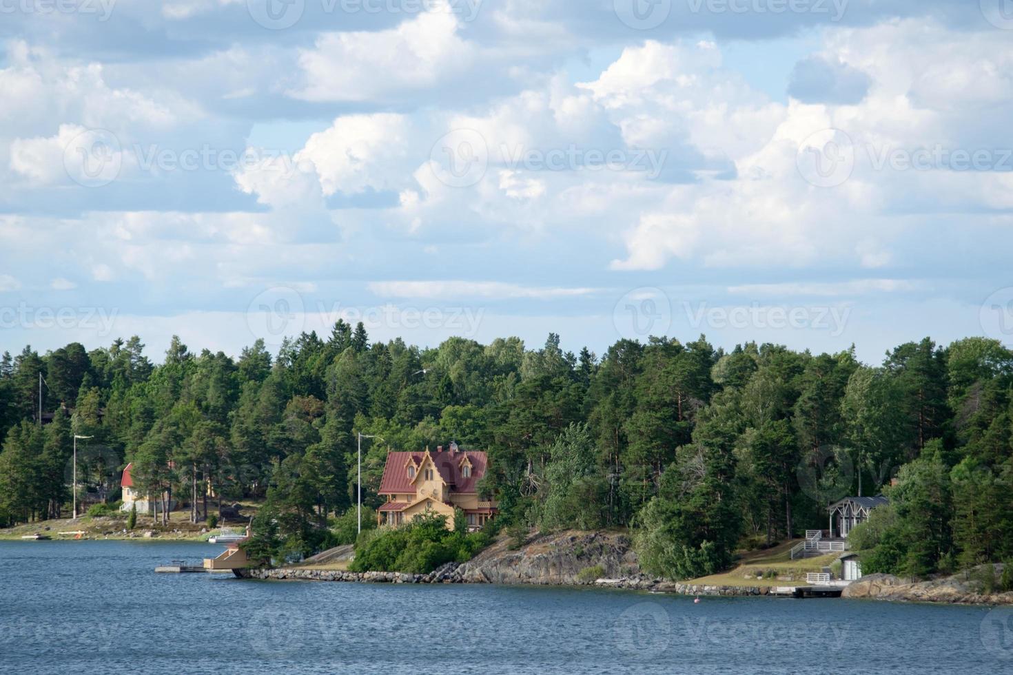 the baltic sea near Stockholm photo