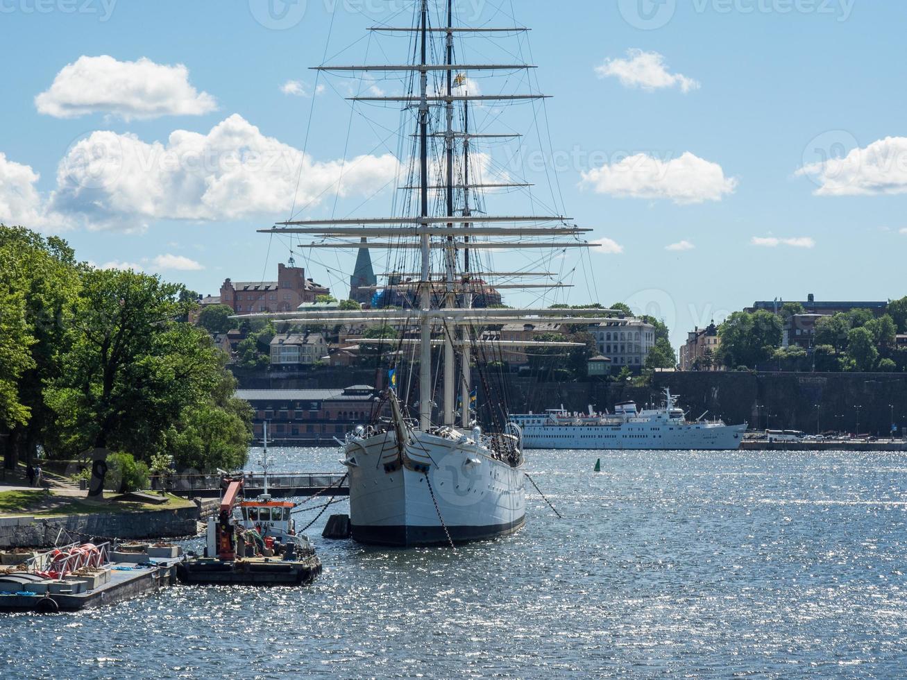 Stockholm city in sweden photo