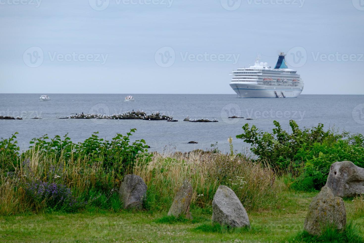 svaneke on Bornholm island photo