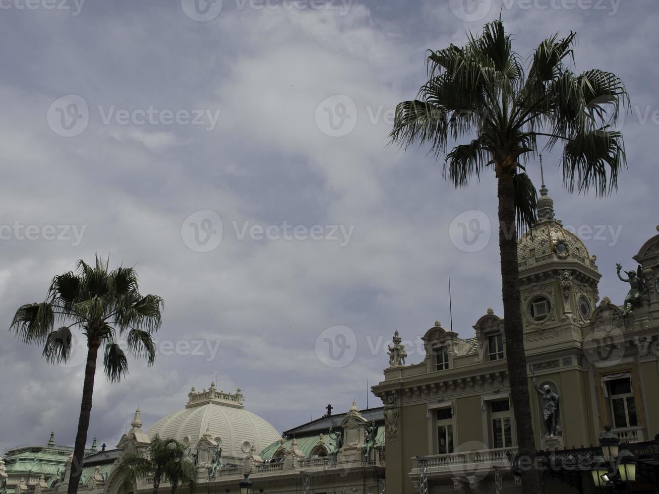 monaco at the mediterranean sea photo