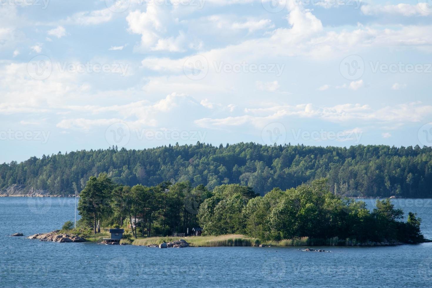 the baltic sea near Stockholm photo