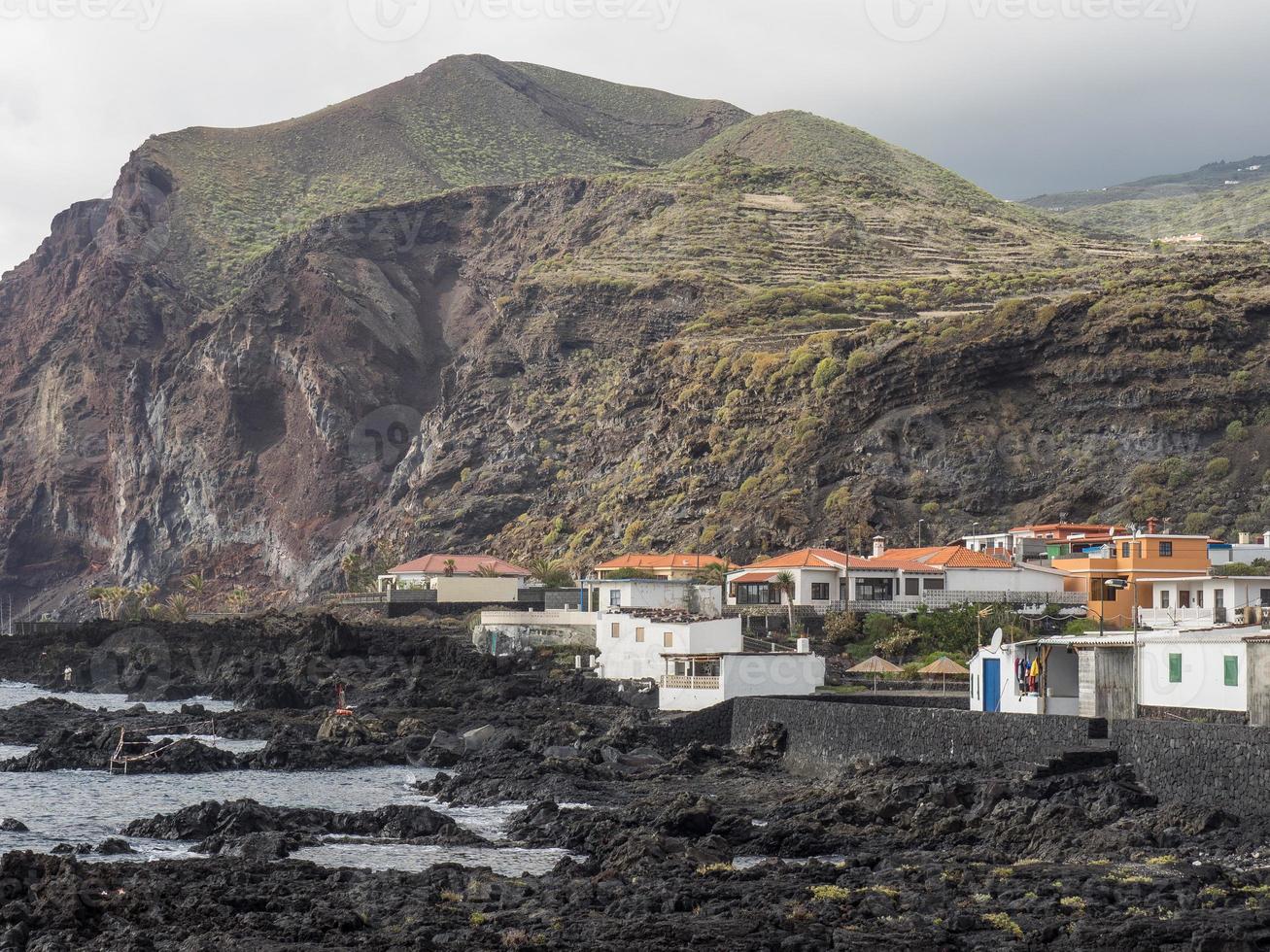 la isla canaria lanzarote en españa foto