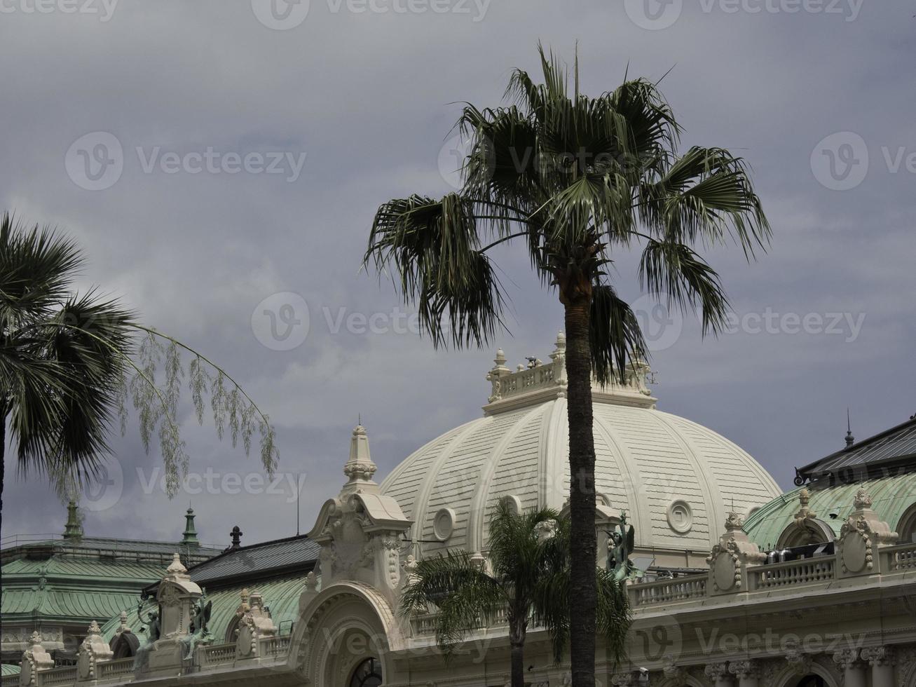 monaco at the mediterranean sea photo