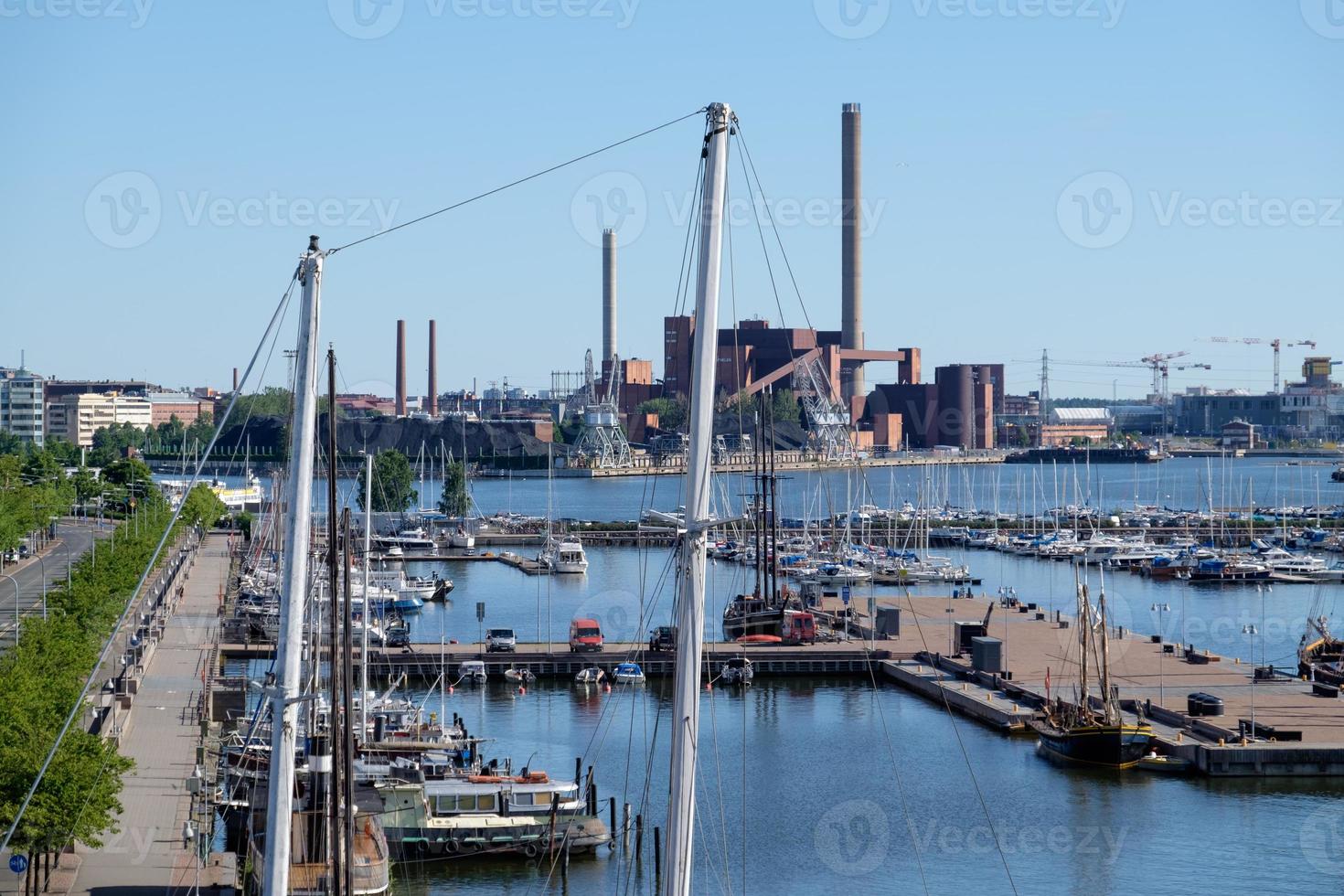 Helsinki city in finland photo