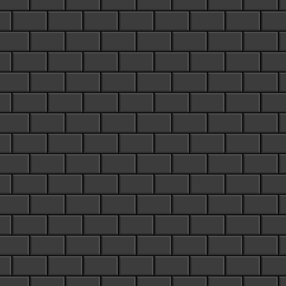 grey brick pattern background vector