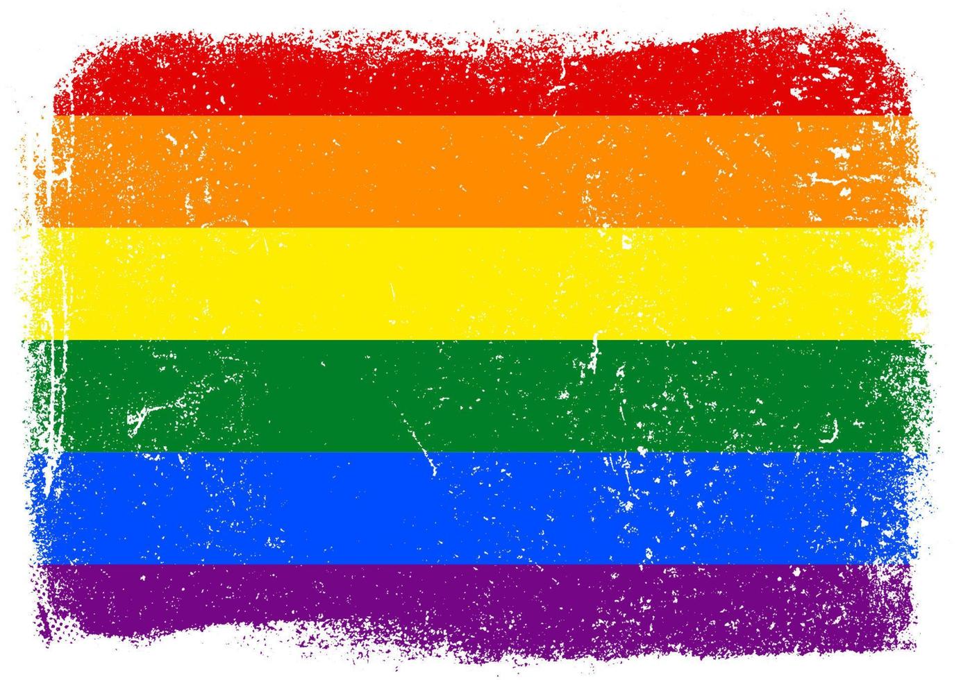 grunge pride flag background vector