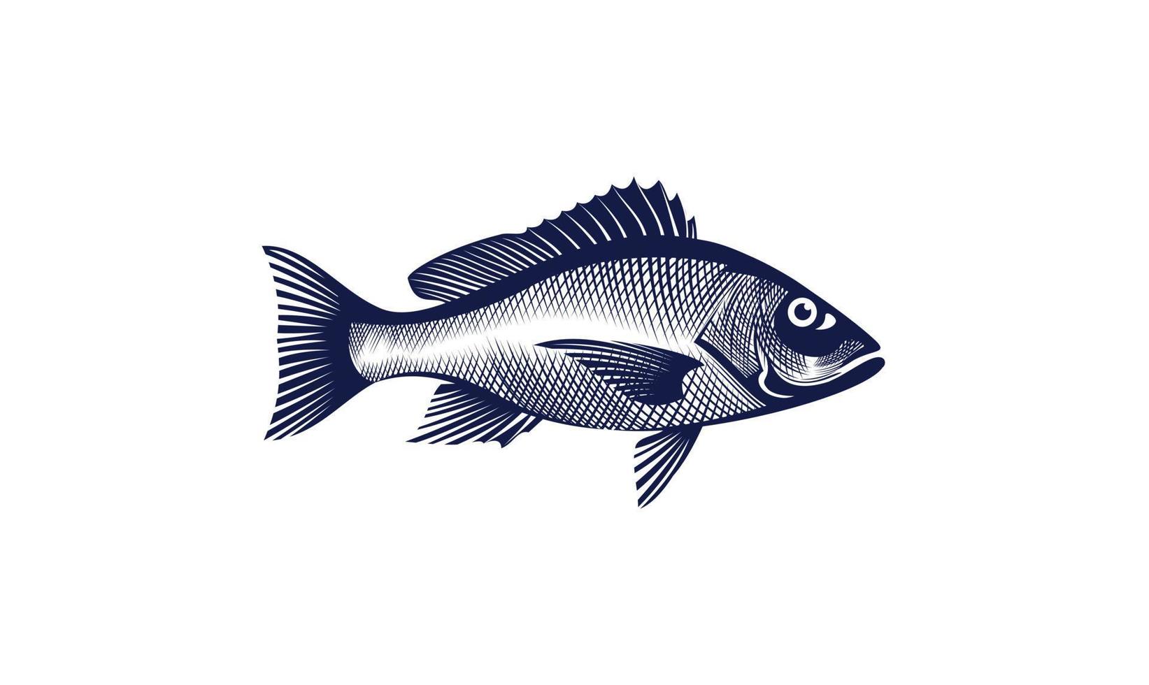 Ilustración de vector de pescado