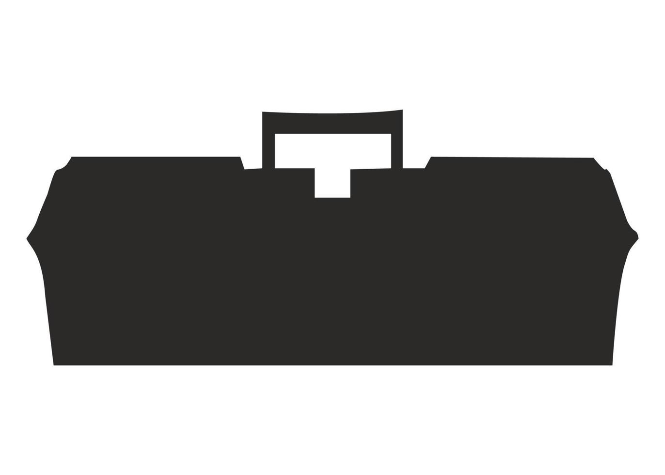 Tool box icon on a white background. Vector illustration. EPS 10