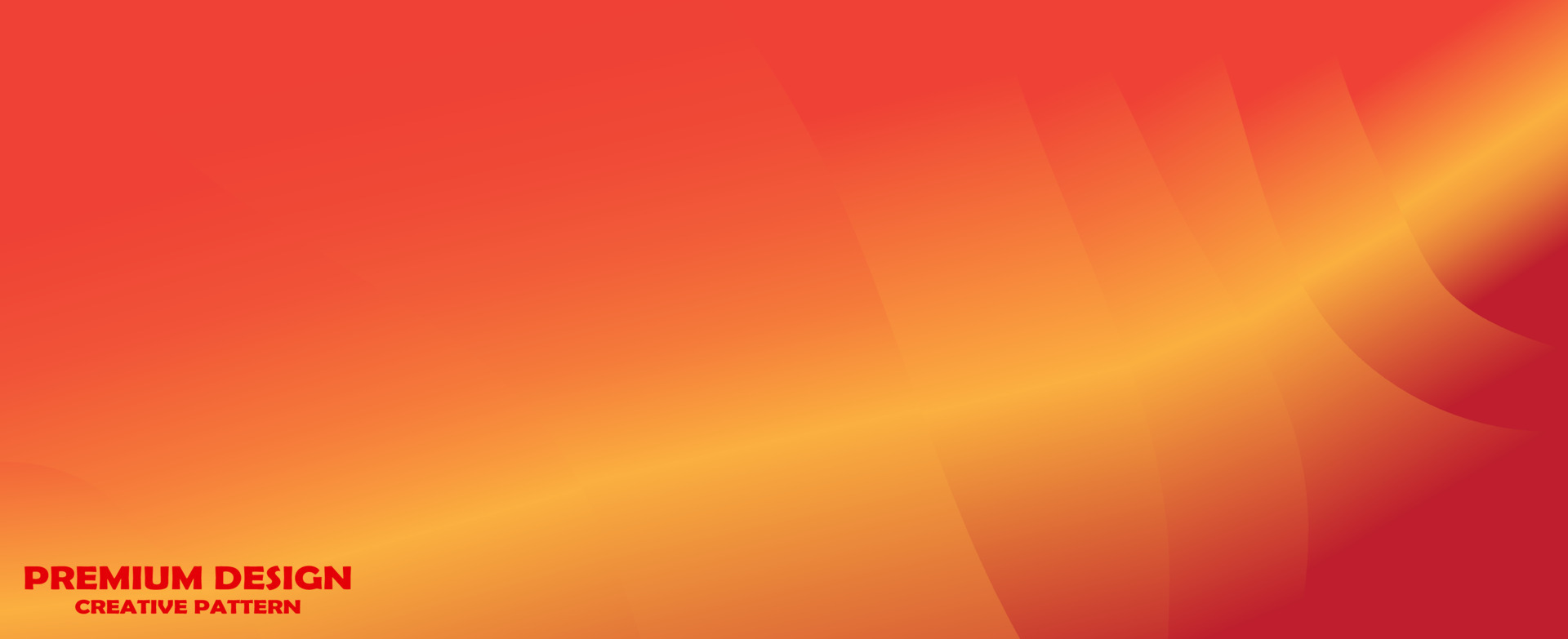 Premium background design with diagonal Orange Yellow line pattern