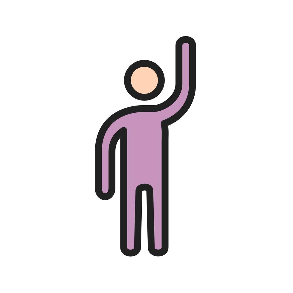Active Filled Line Icon vector
