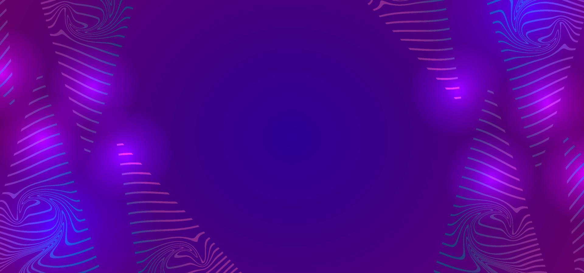 Trendy liquid modern abstract gradient colorful blue and purple background. vector