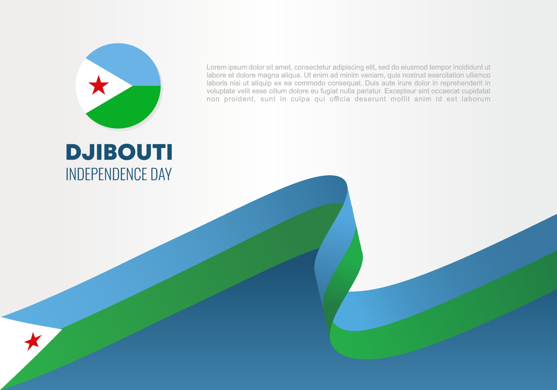 Djibouti independence day for national celebration on june 27 and 28
