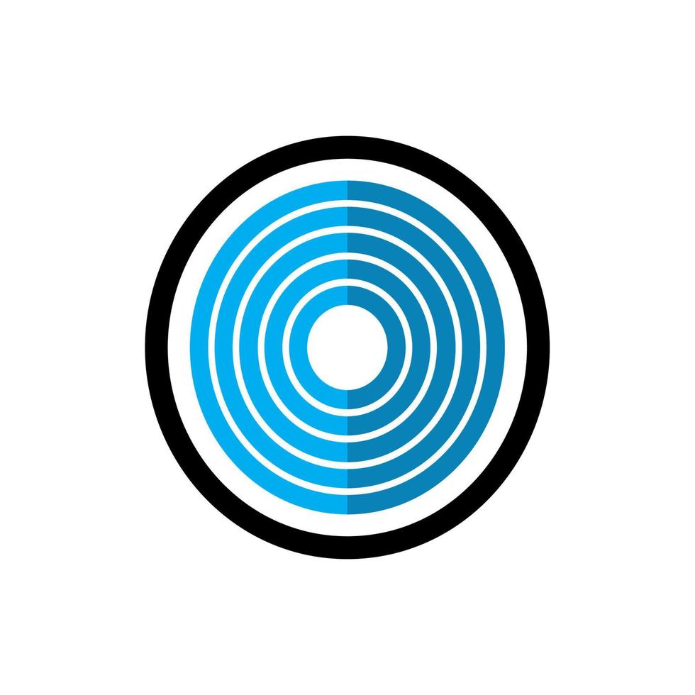 Abstract Circle Target O Logo Vector Design Inspiration