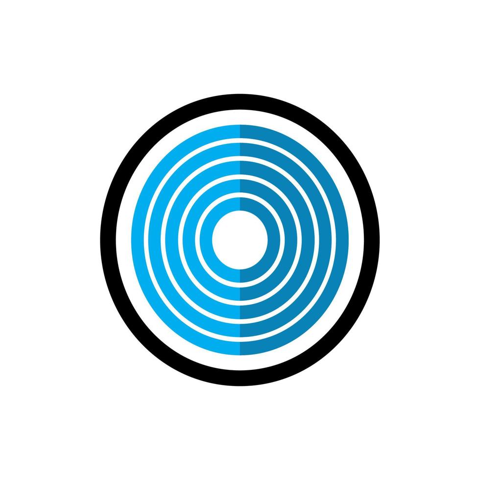 Abstract Circle Target O Logo Vector Design Inspiration