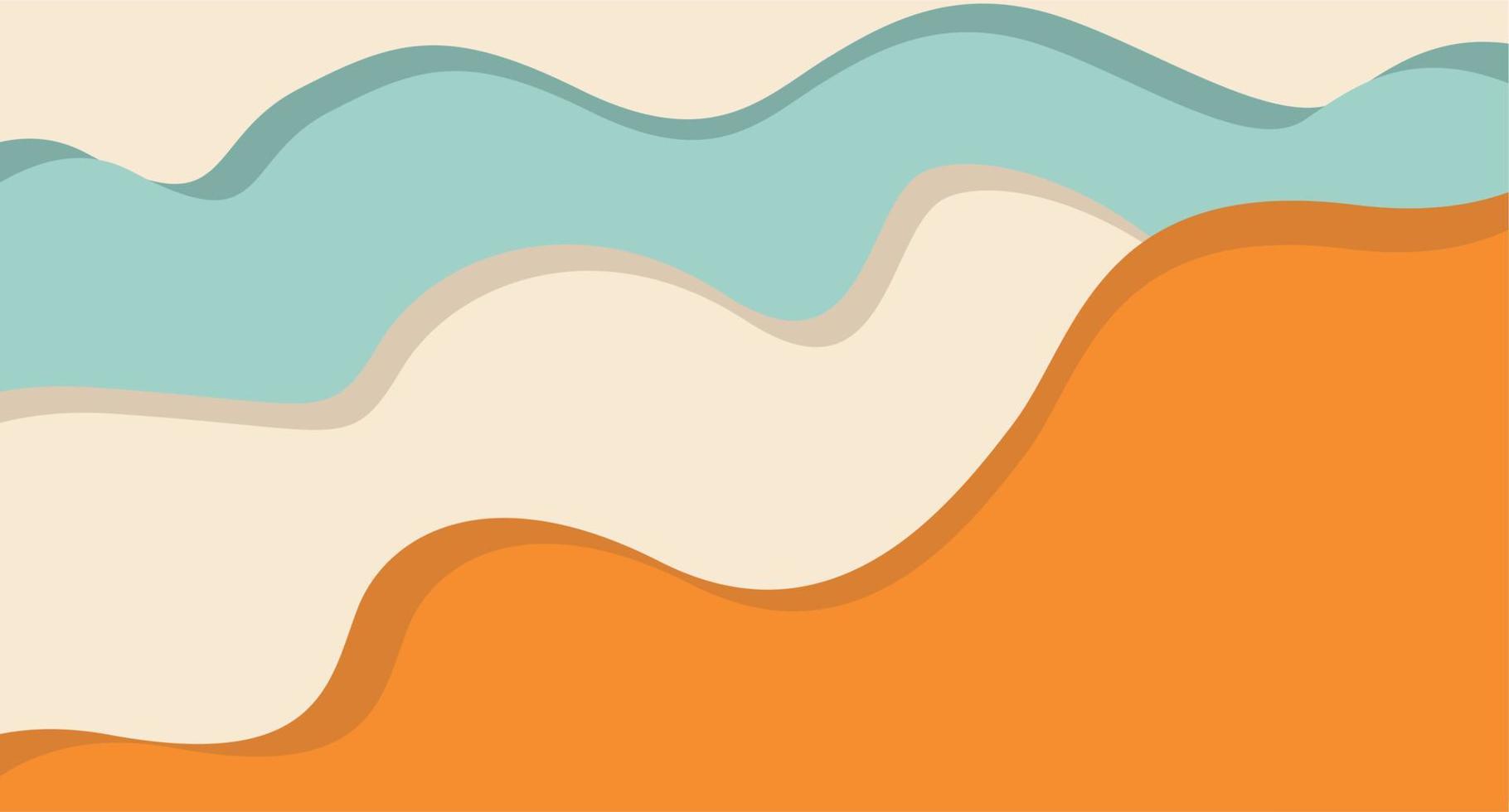 Abstract Wallpaper Like Clouds And Waves With Vintage Colors 8608622 ...