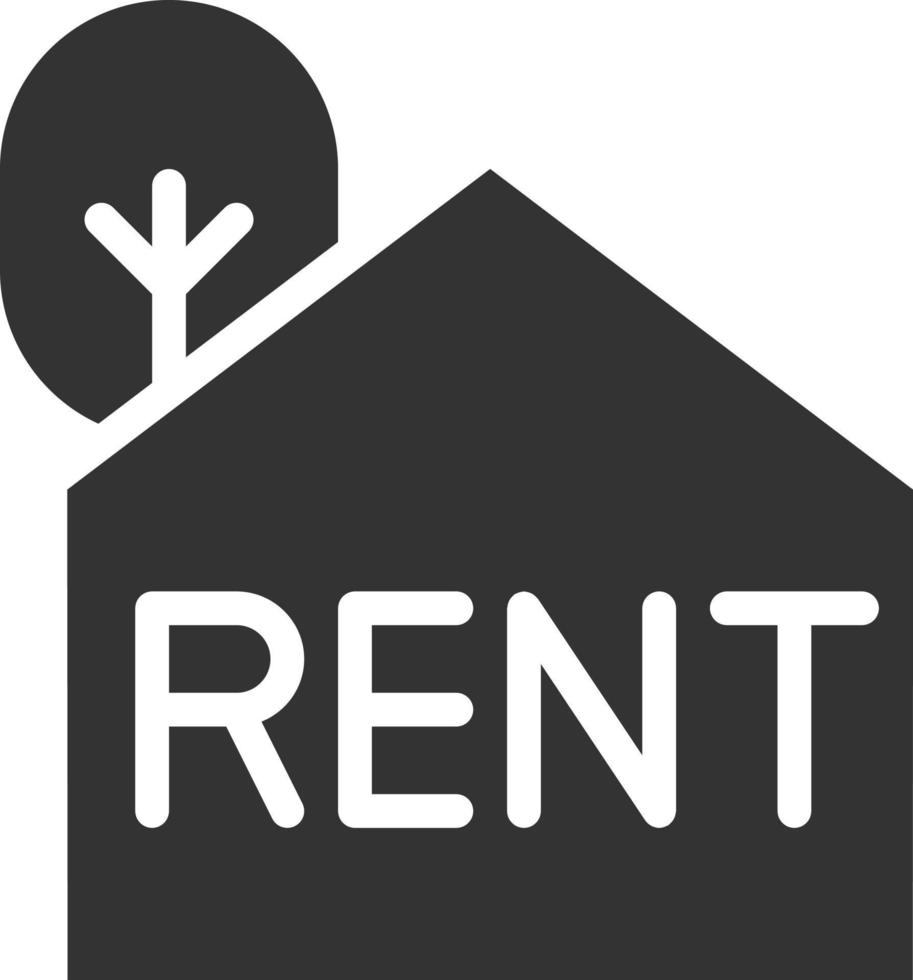 rent house icon vector illustration .