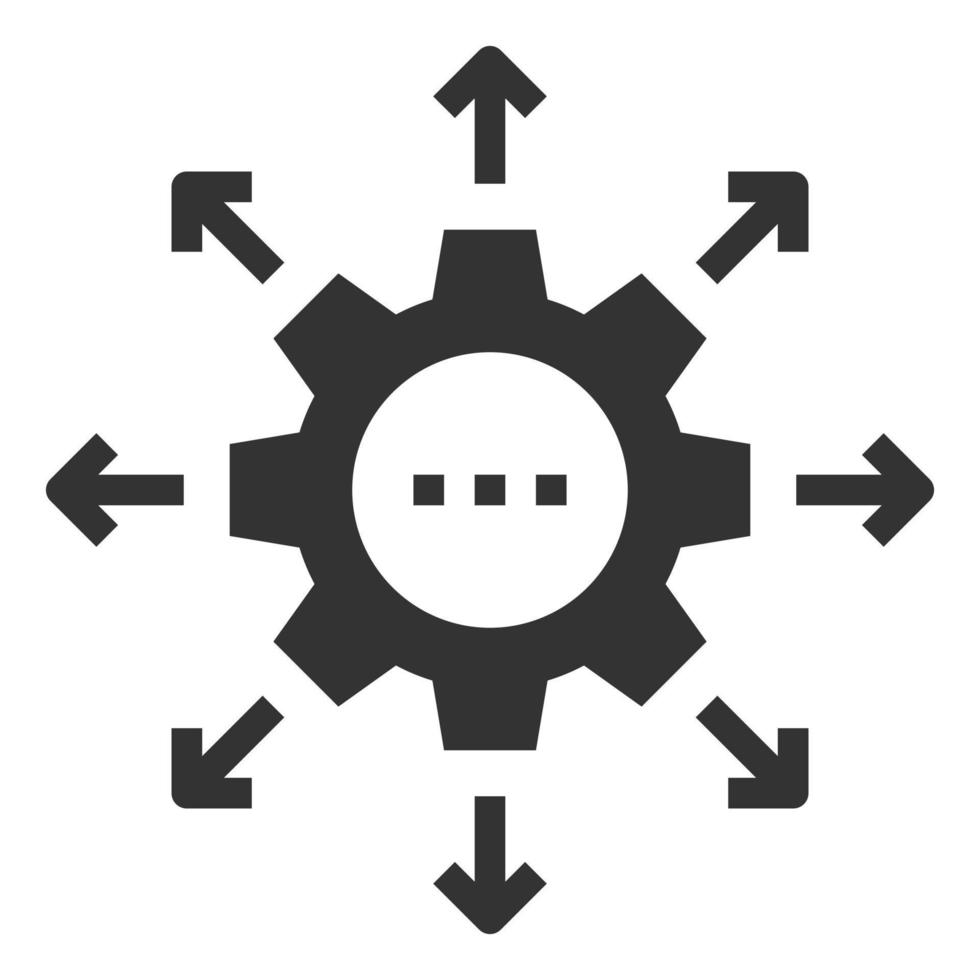 DISTRIBUTION Icon Vector Illustration, promotion, sale