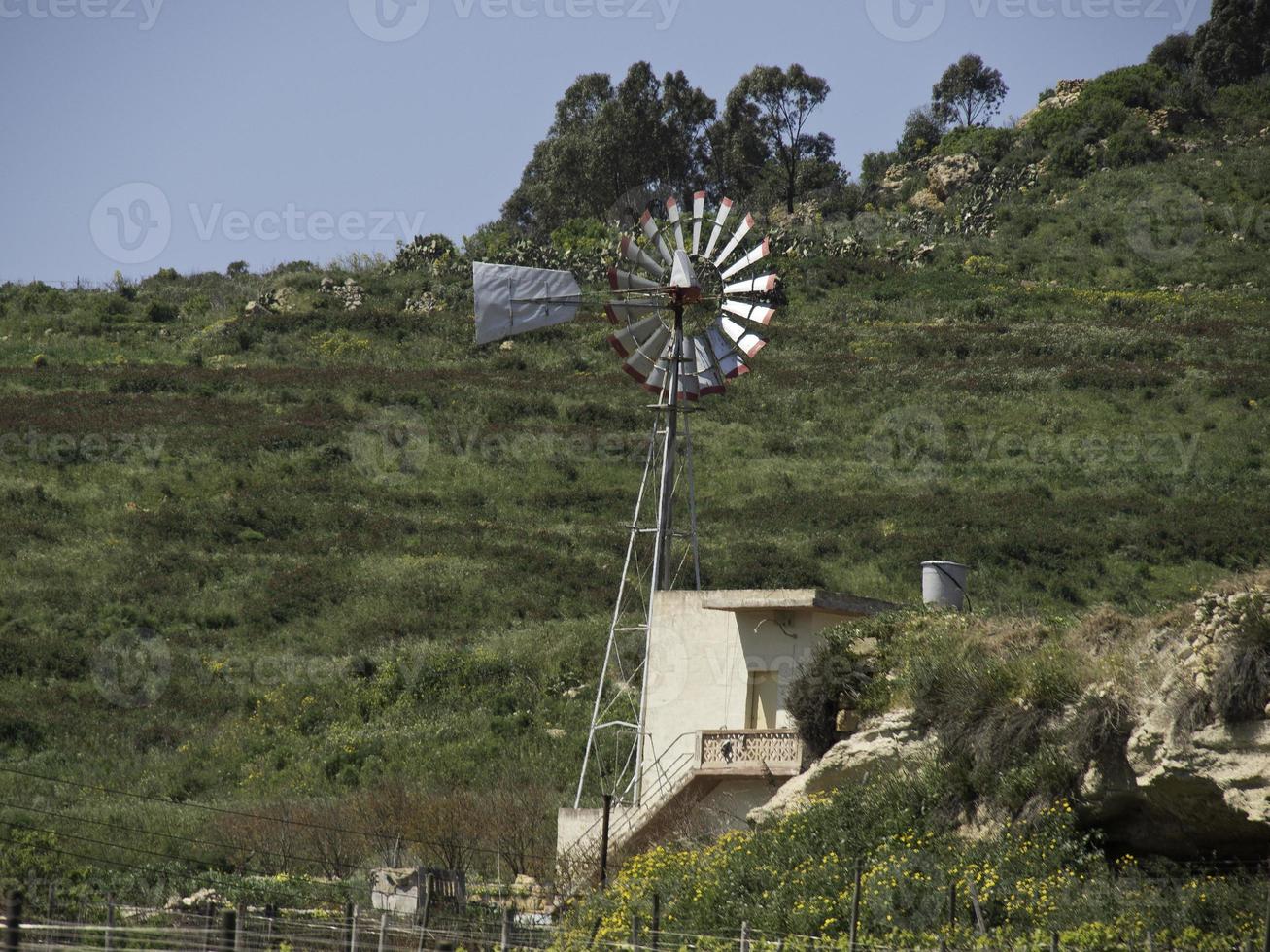 the island of gozo on the mediterranean sea photo