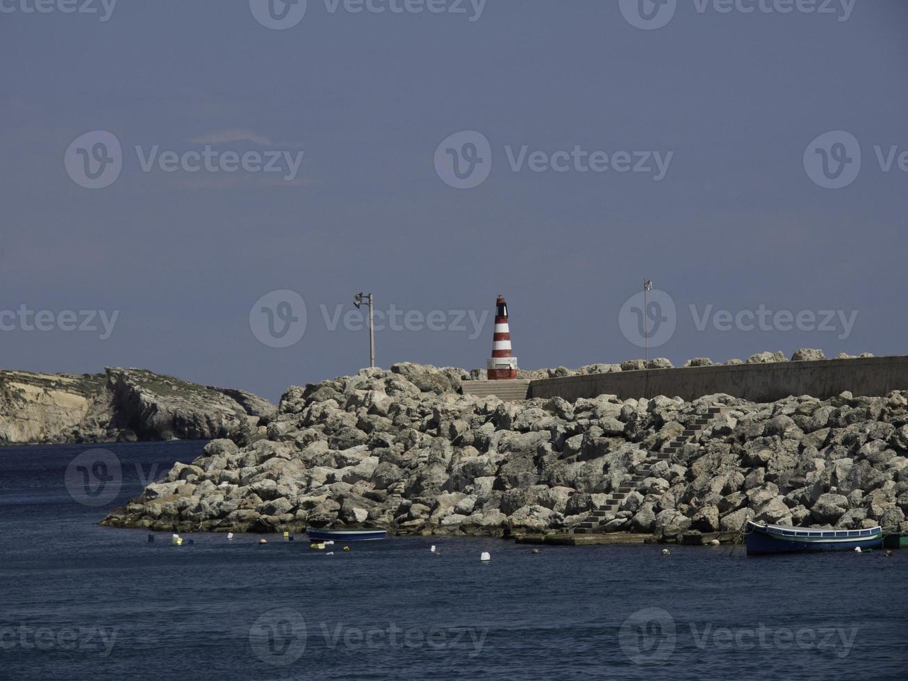 the island of gozo on the mediterranean sea photo