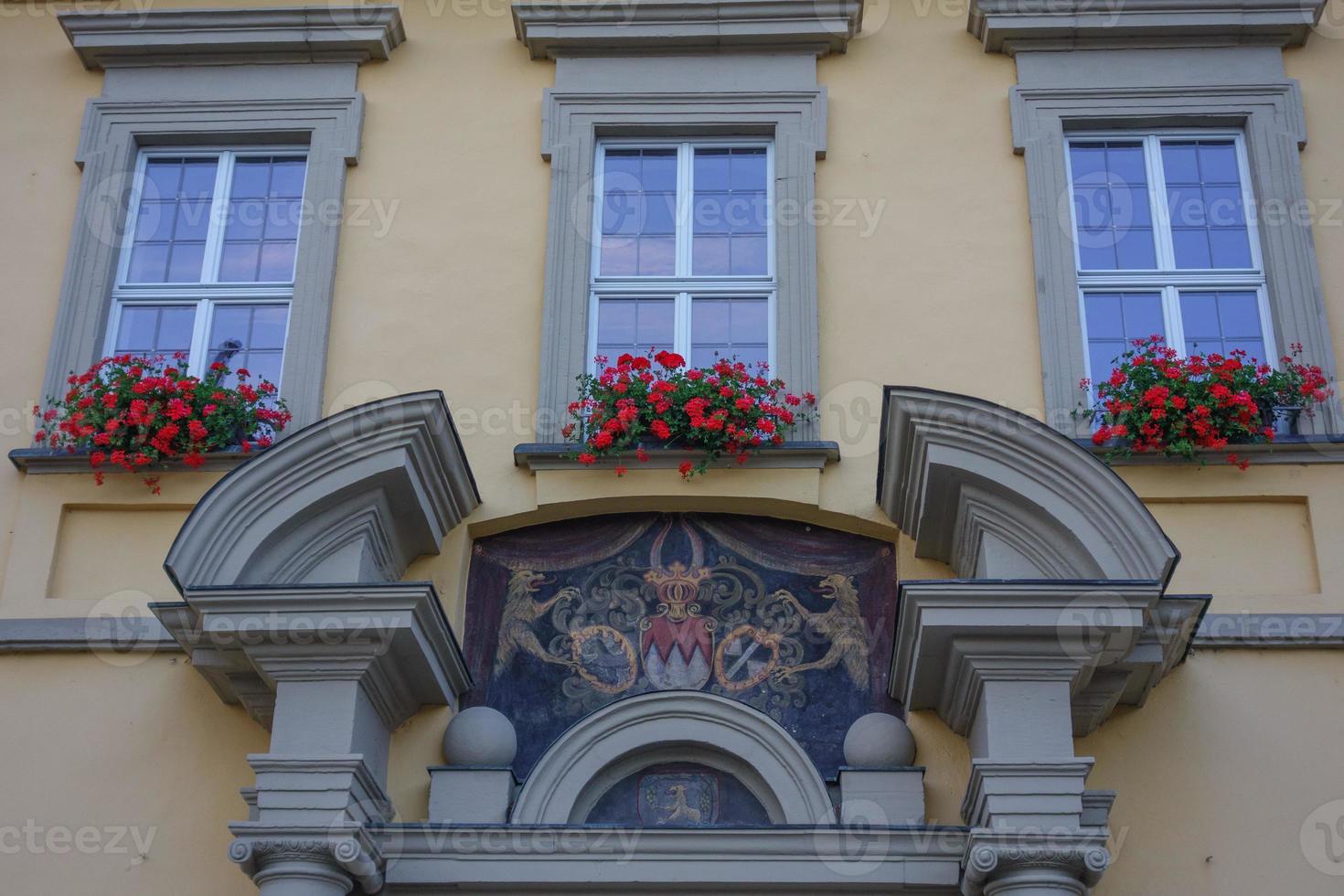 pueblo de eibelstadt en alemania foto