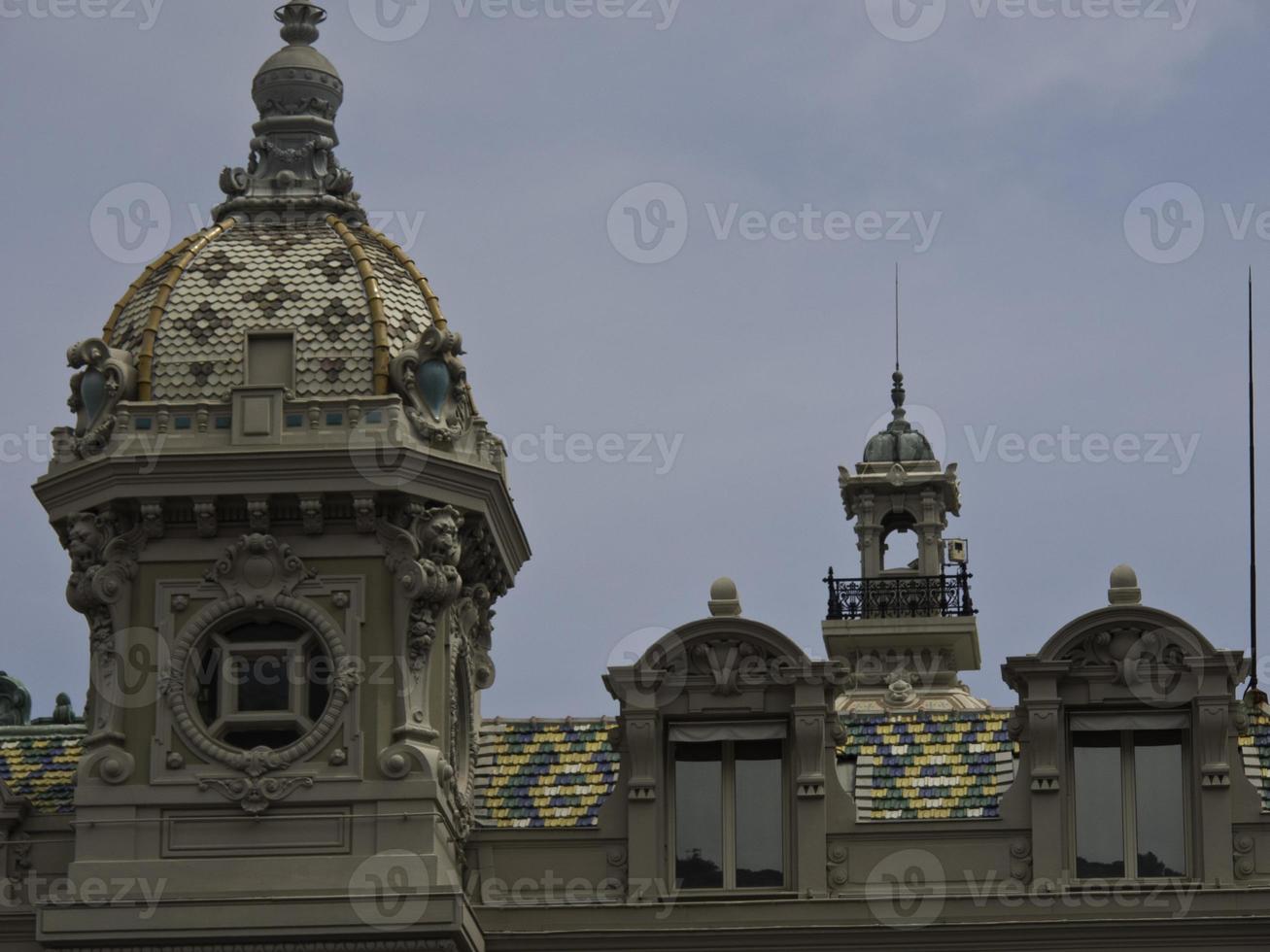 monaco at the mediterranean sea photo