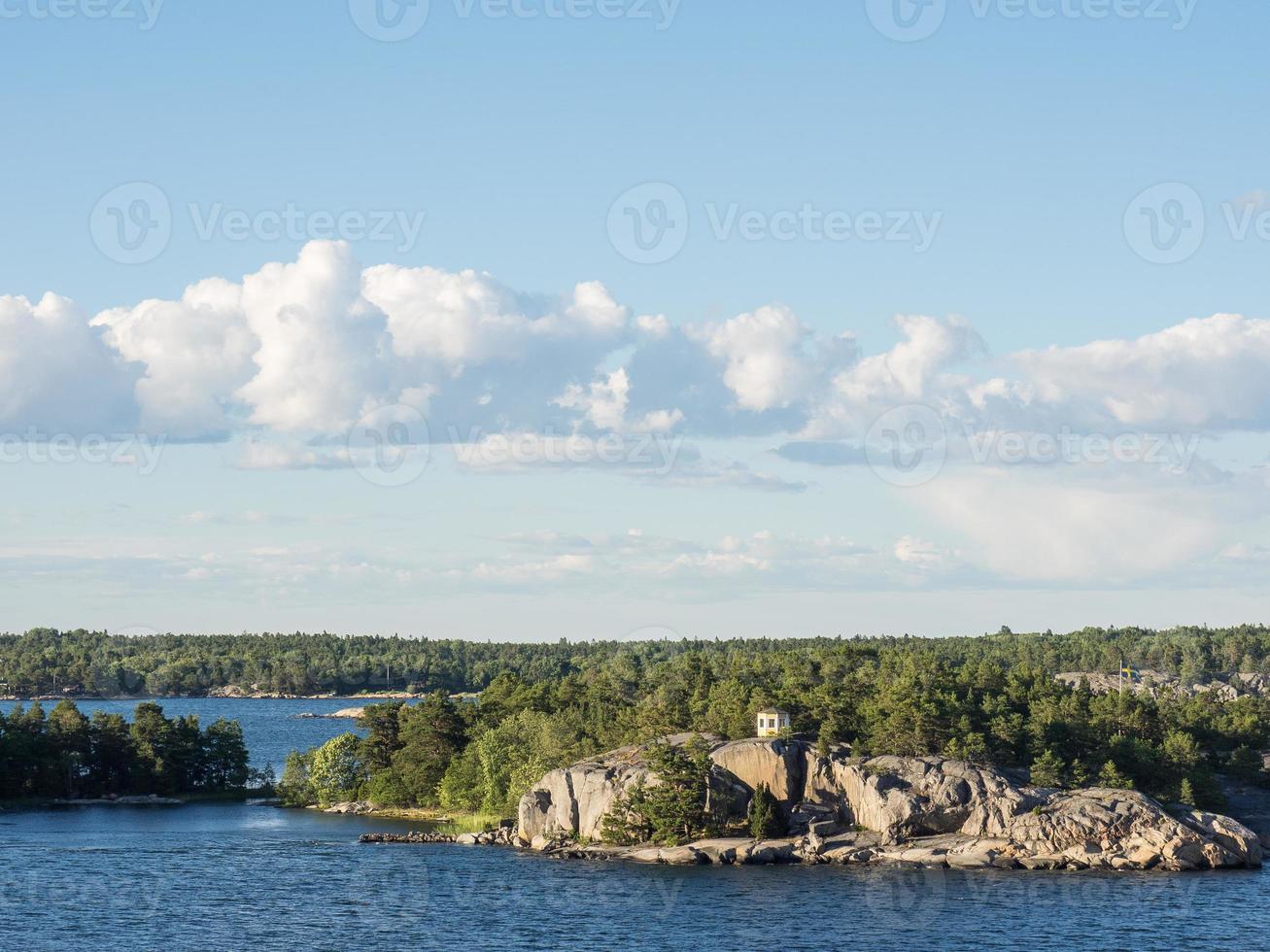 Stockholm and the baltic sea in sweden photo