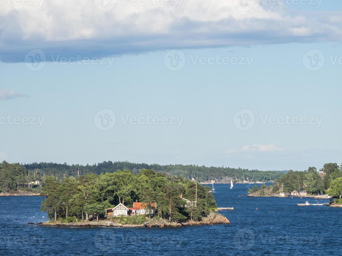 the baltic sea near Stockholm photo