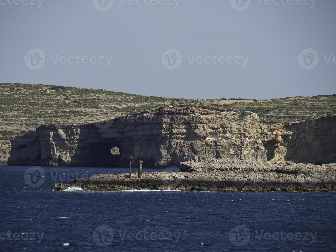 the island of gozo on the mediterranean sea photo