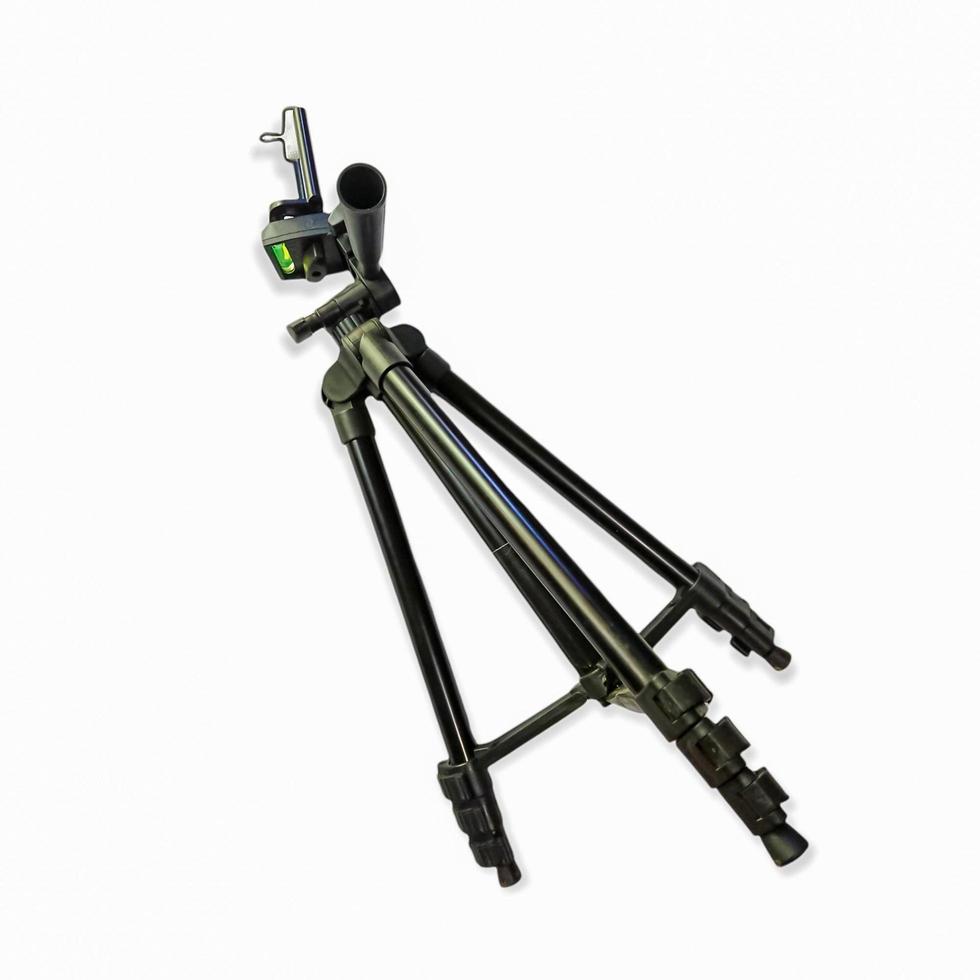 Black tripod image photo