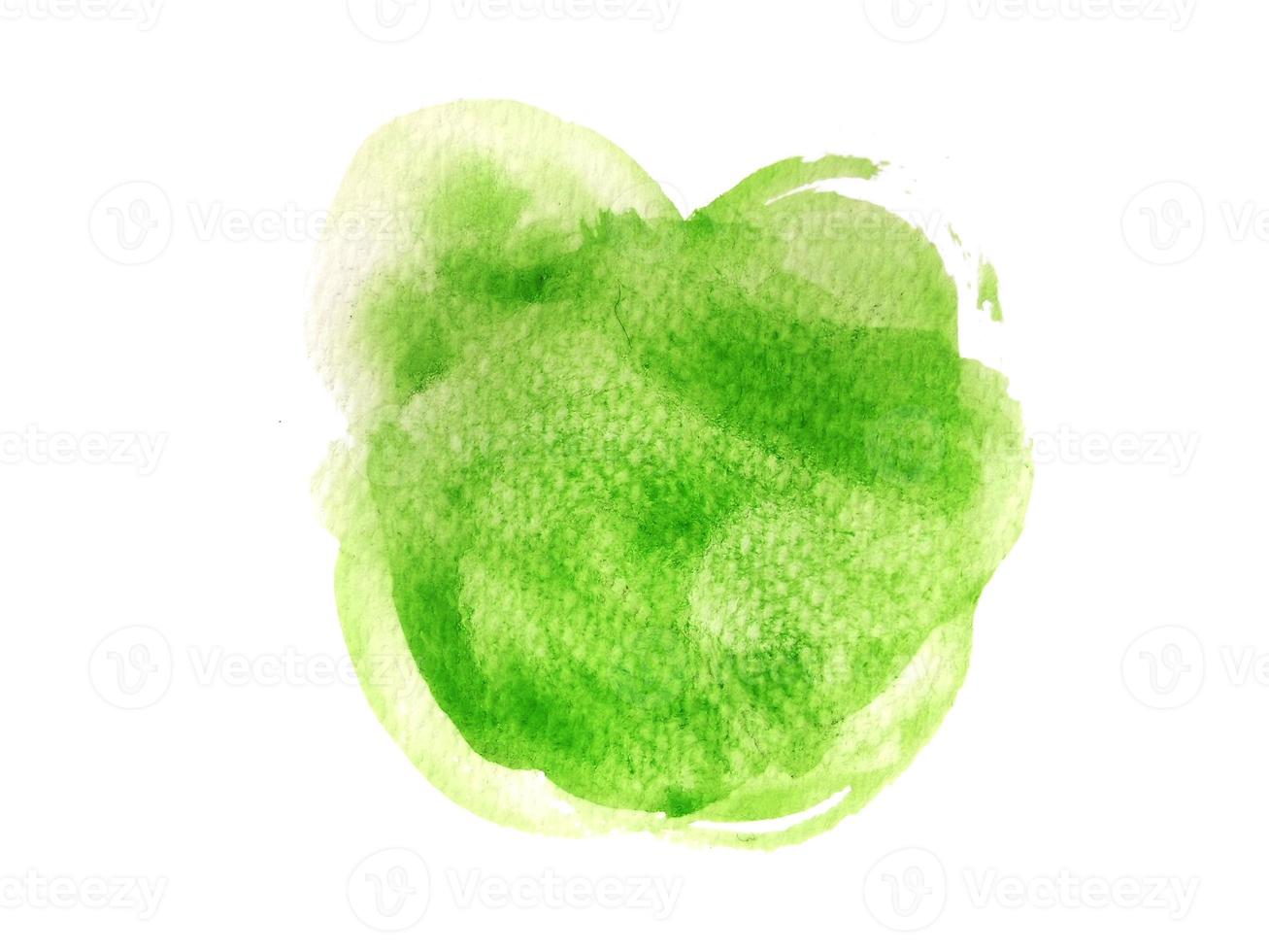 Abstract watercolor hand paint texture, isolated on white background photo