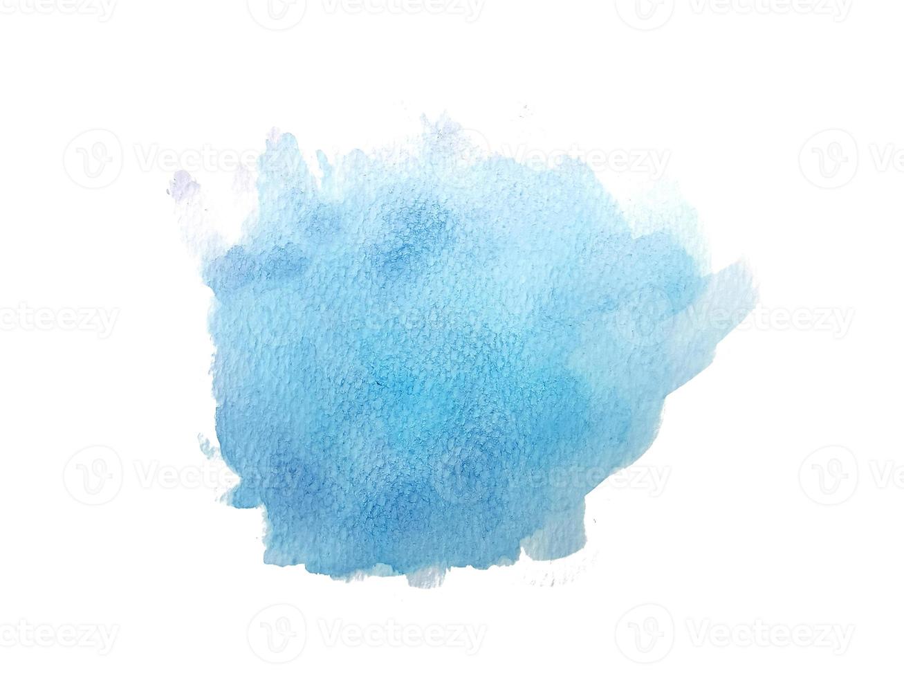 Abstract watercolor hand paint texture, isolated on white background photo