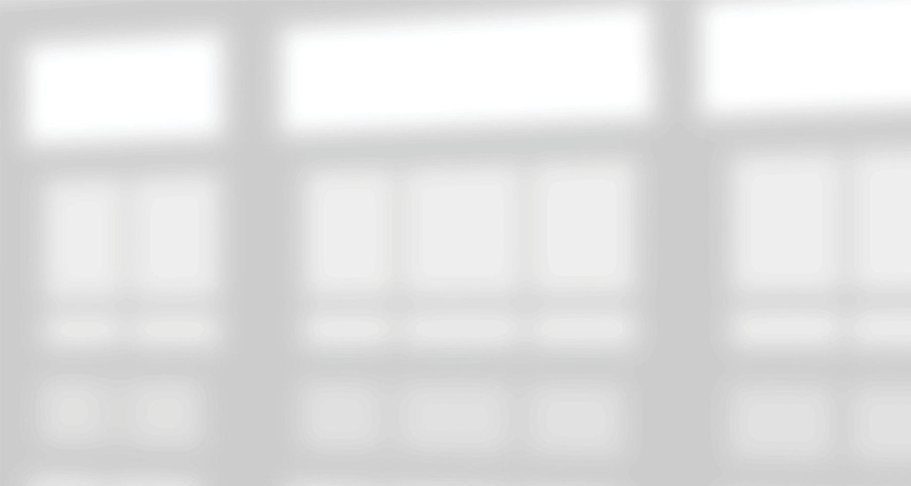 Realistic blurred natural light windows, palm leaves shadow overlay on wall paper or frames texture, abstract background, summer, spring, autumn for product presentation podium and mockup seasonal vector