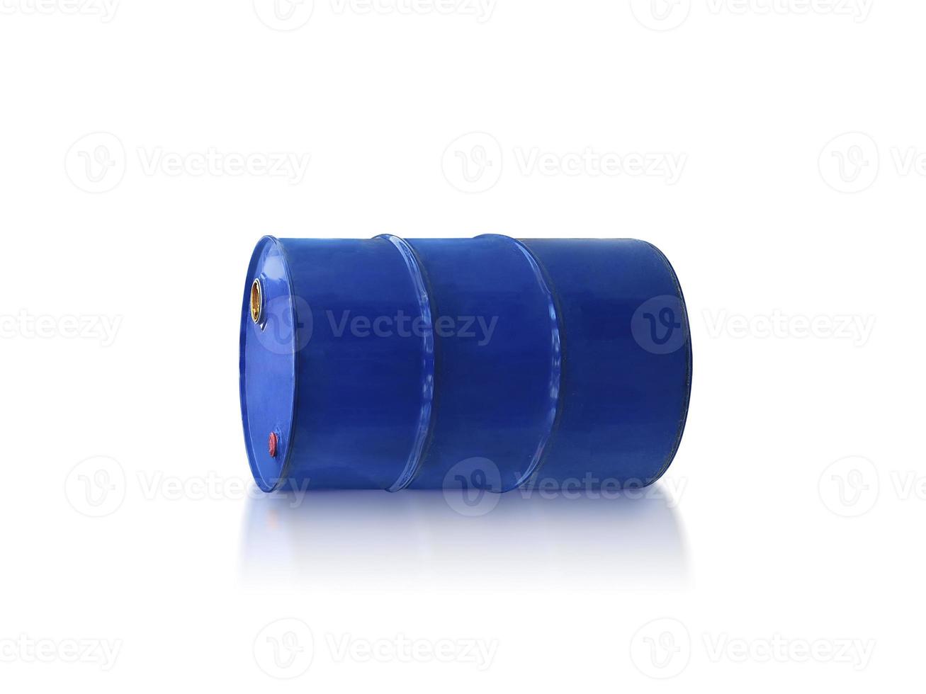 Oil barrel isolated on white isolated on white background photo