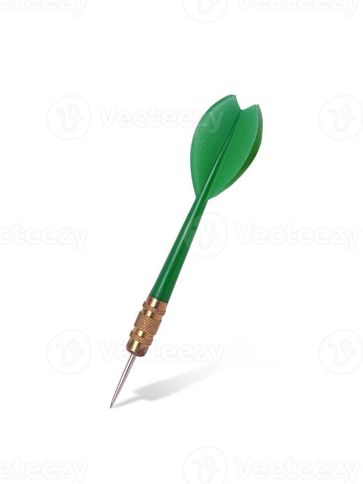 Dart isolated on white background photo