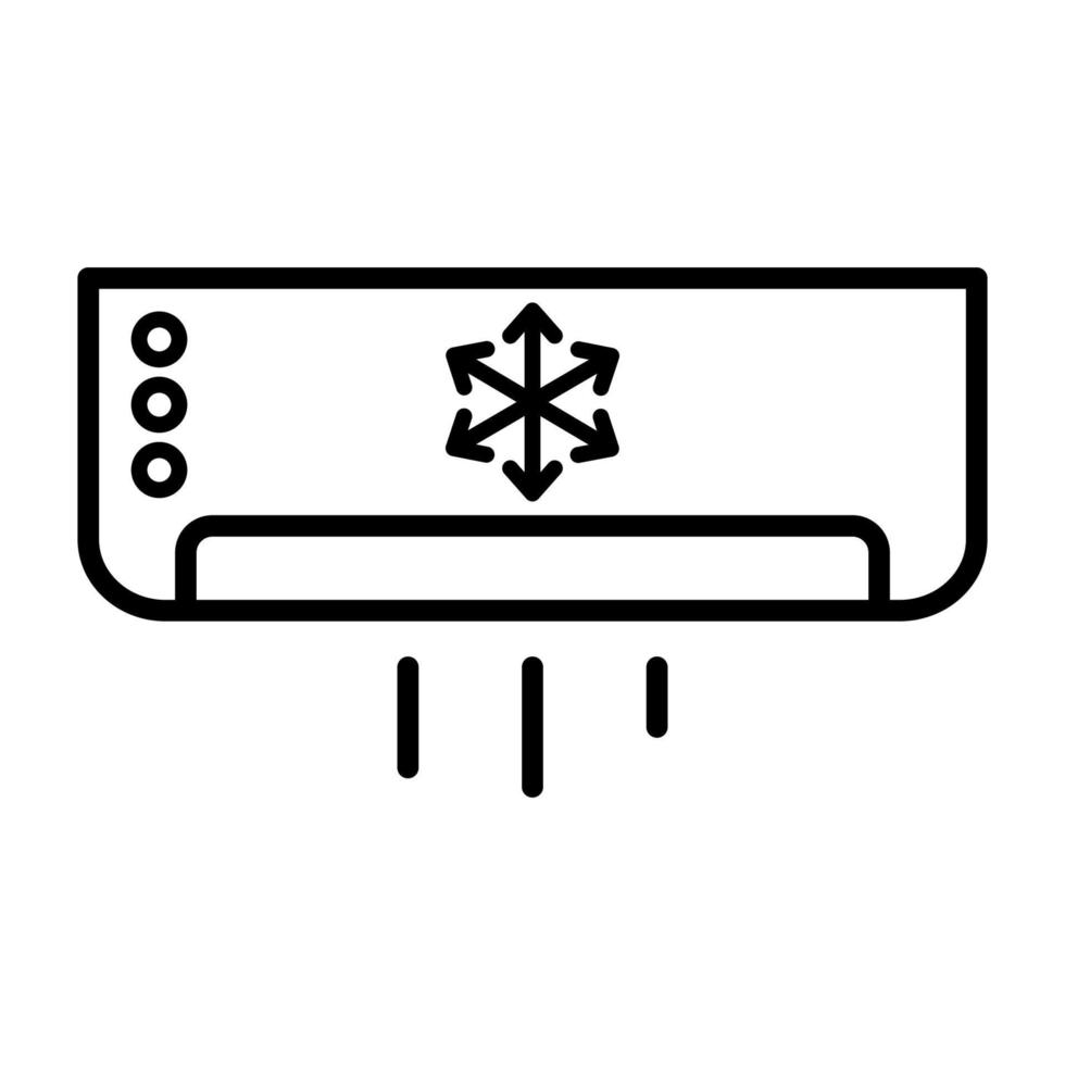 air conditioning icon design vector template