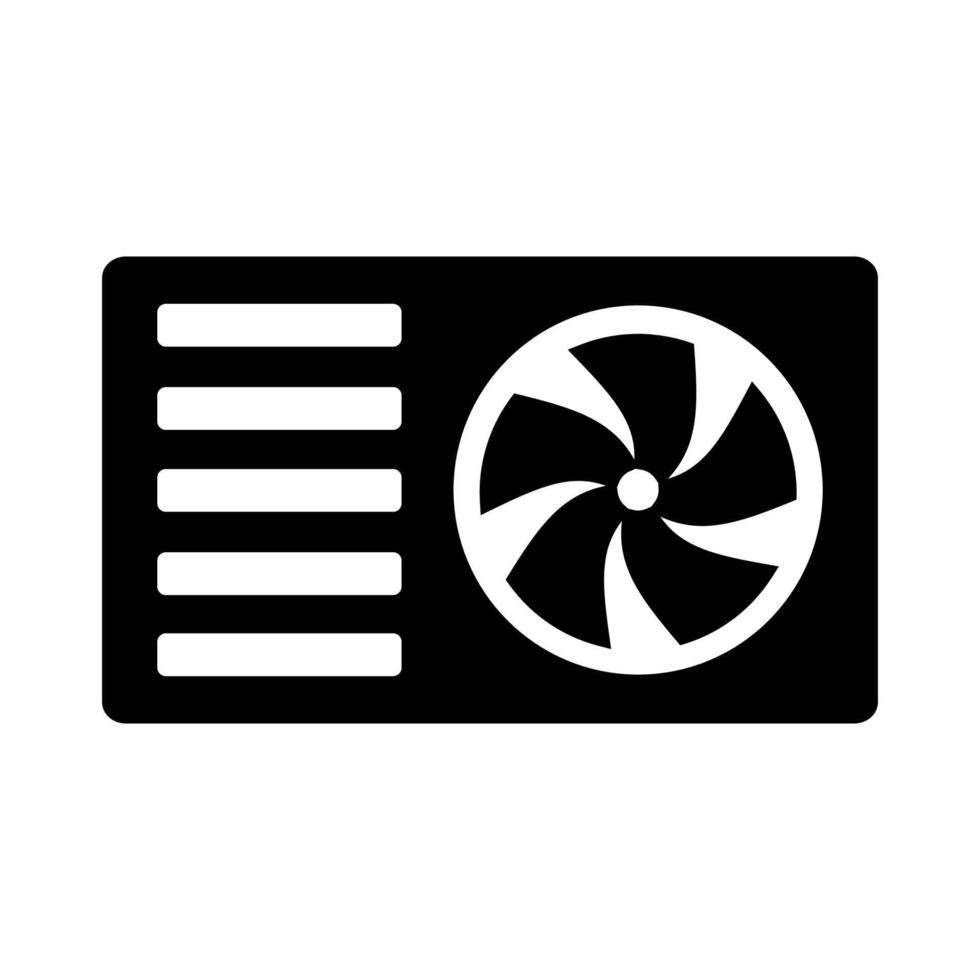 air conditioning icon design vector template