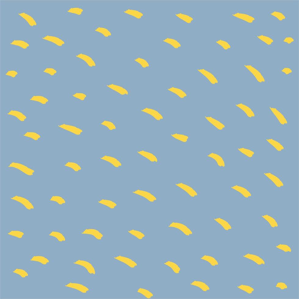 Abstract colored brush seamless pattern on blue gray background. cute sractch small brush wallpaper. free vector