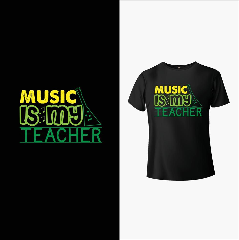 Teacher T-Shirt Design vector