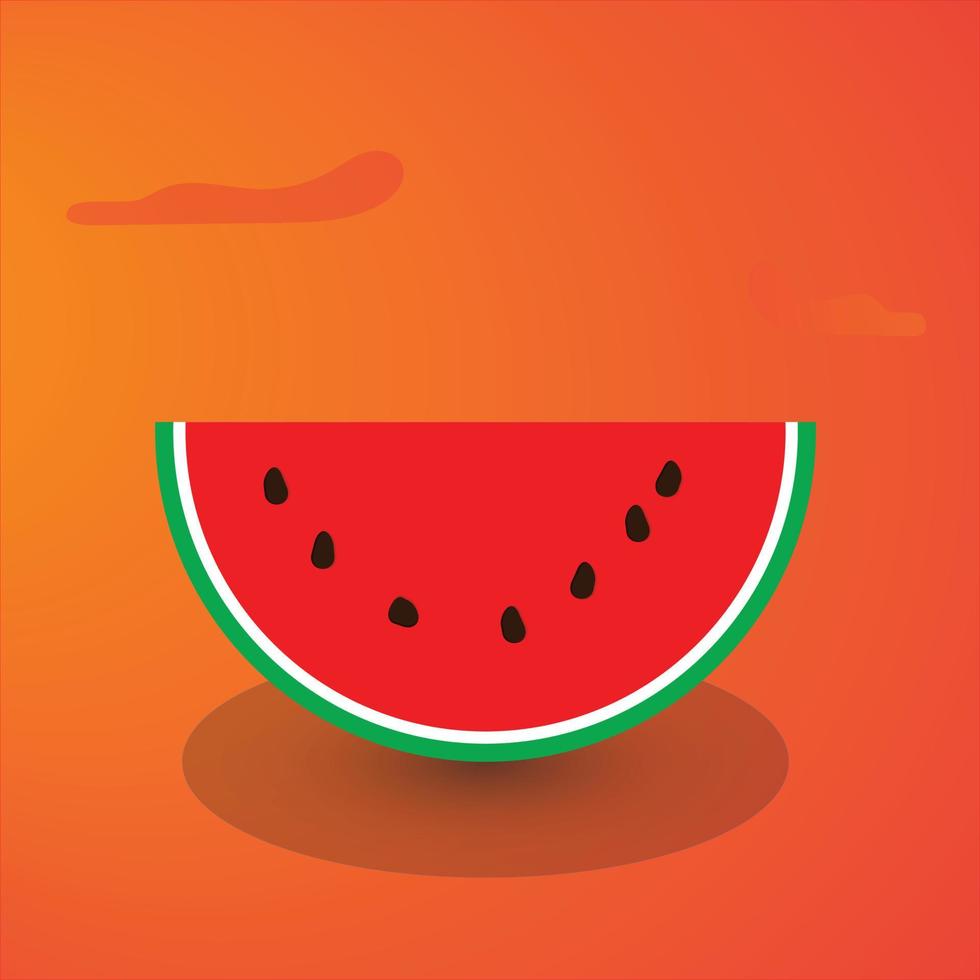 watermelon vector design