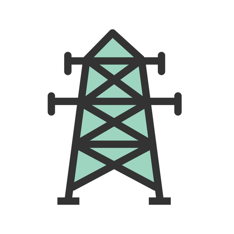Power Line Filled Line Icon 8618674 Vector Art at Vecteezy