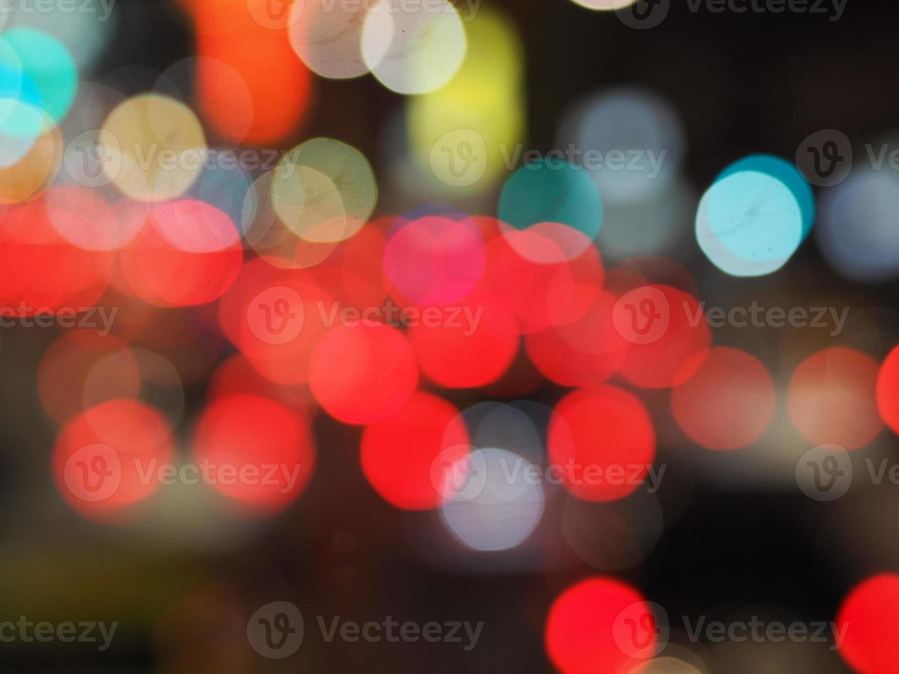 Colorful Bokeh background Abstract light white red green and yellow color bokeh beautiful blurred, Design for paper art web mobile applications covers card infographic banners social media photo