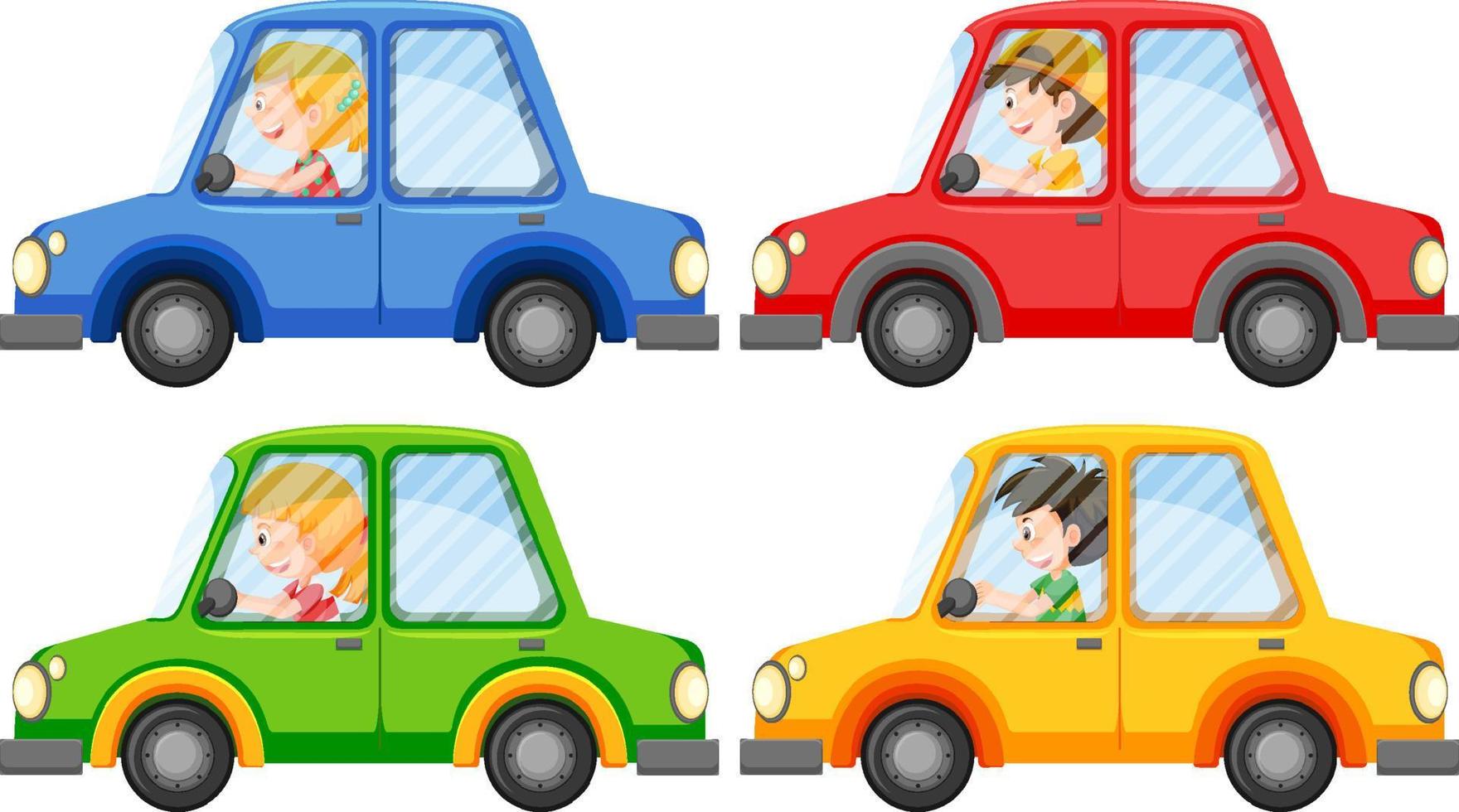 dibujos animados de niños conductores en sus autos 8619658 Vector en Vecteezy dibujos animados de niños conductores en sus autos 8619658 Vector en Vecteezy