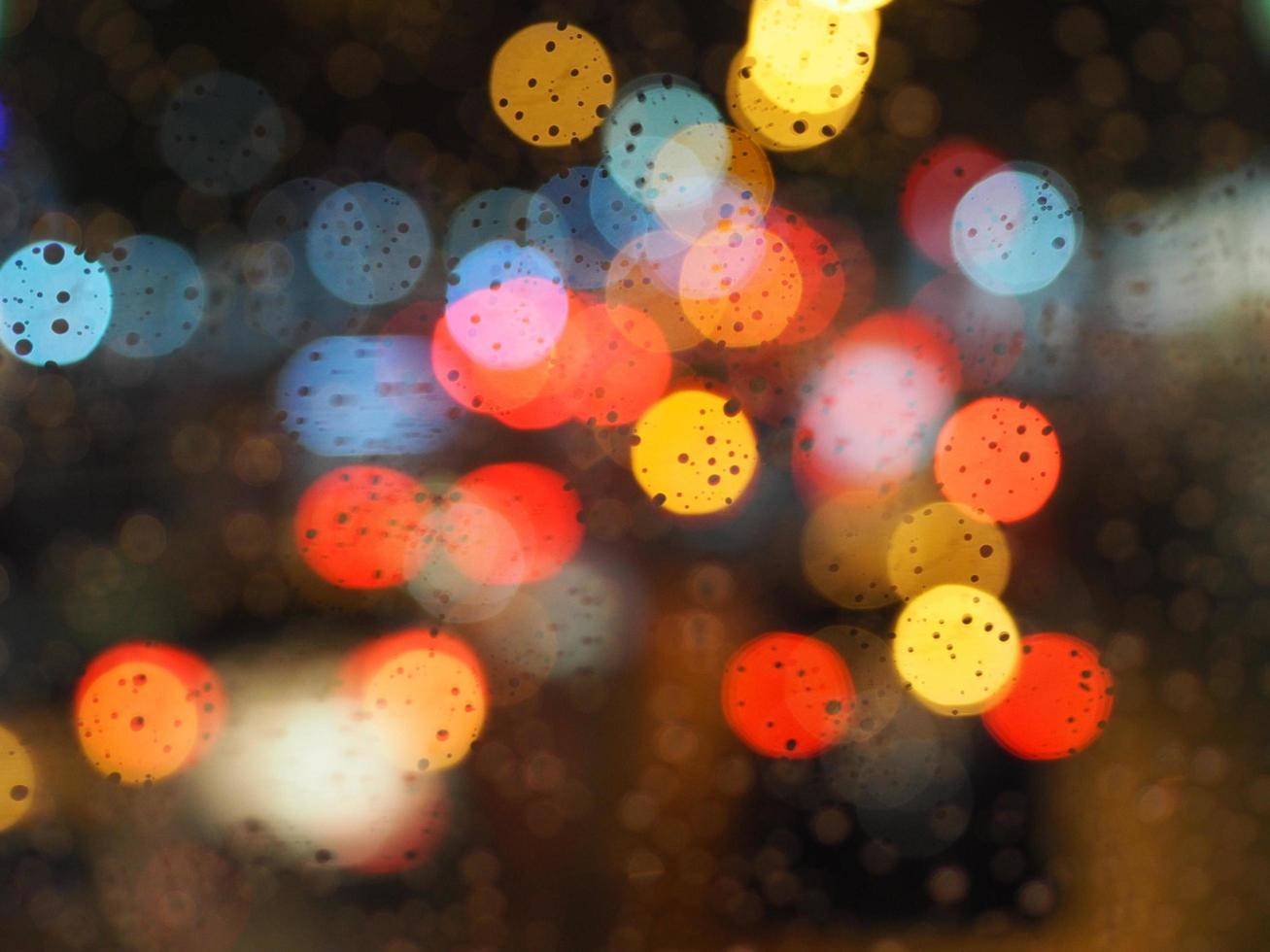Colorful Bokeh background Abstract light white red green and yellow color bokeh beautiful blurred, Design for paper art web mobile applications covers card infographic banners social media photo