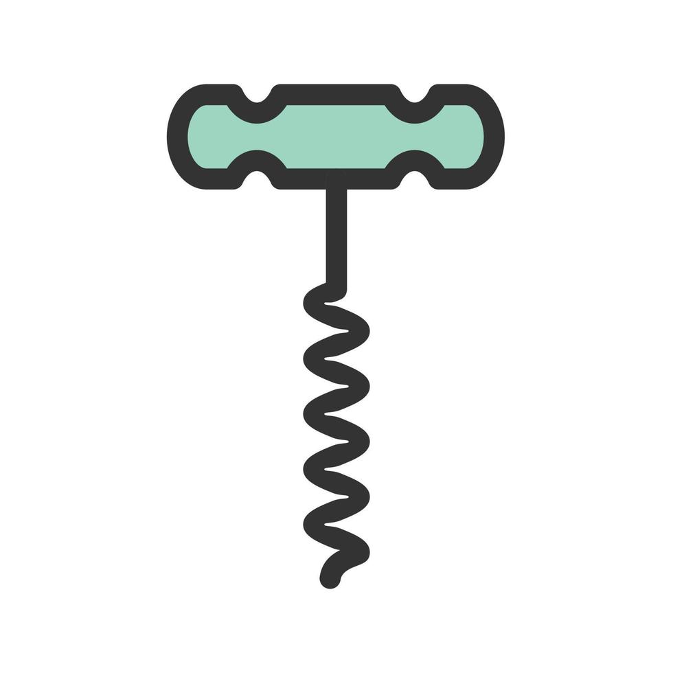 Opener Filled Line Icon vector